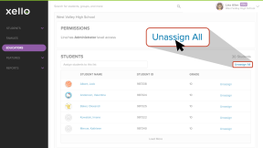 Educator page open. "Unassign All" button highlighted with cursor hovering